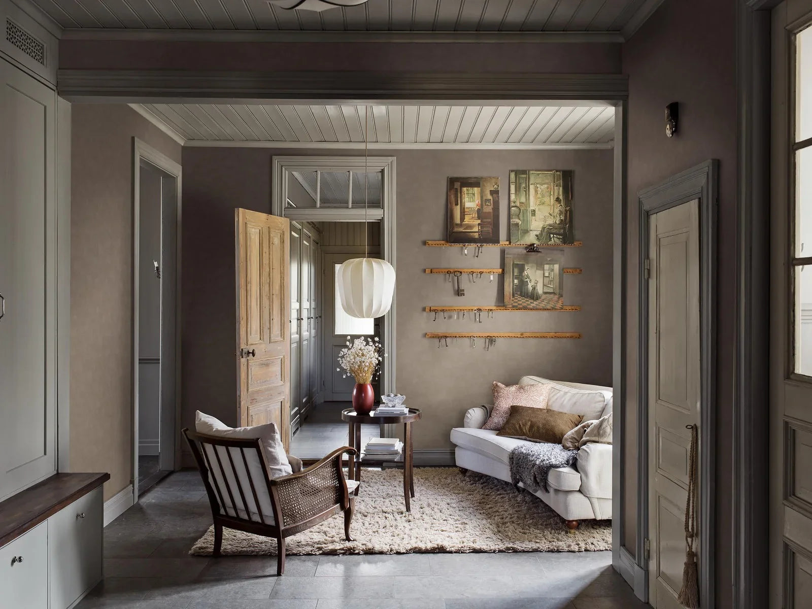 Chalk Scandinavian Wallpaper