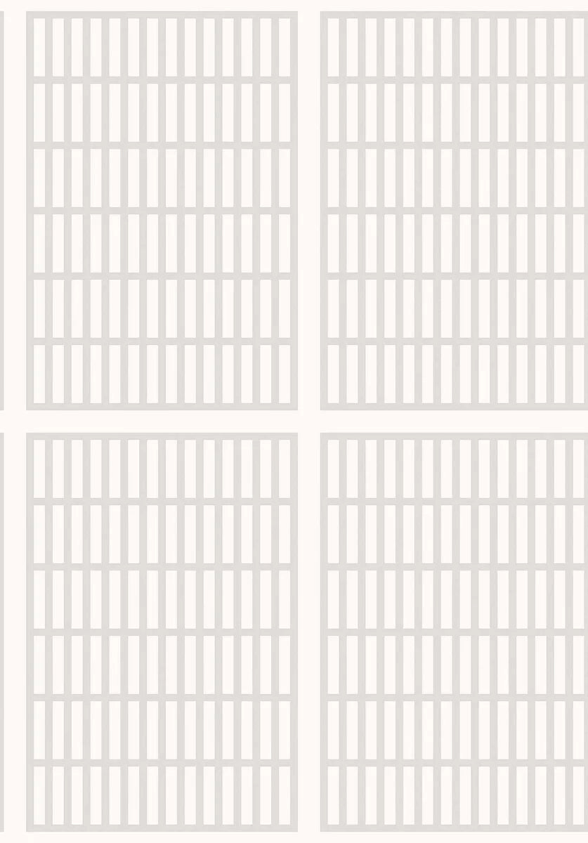 Alvar Aalto 14/6 is a graphic wallpaper that can feel bold or more subtle, depending on its colorway.