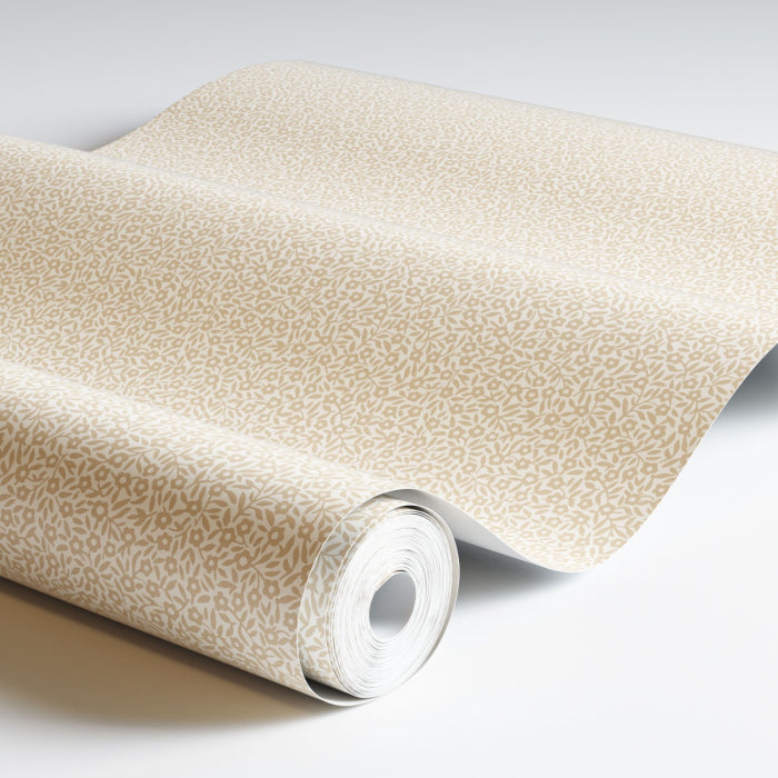 Smulan wallpaper with a subtle little flower, which is both modern and classic.