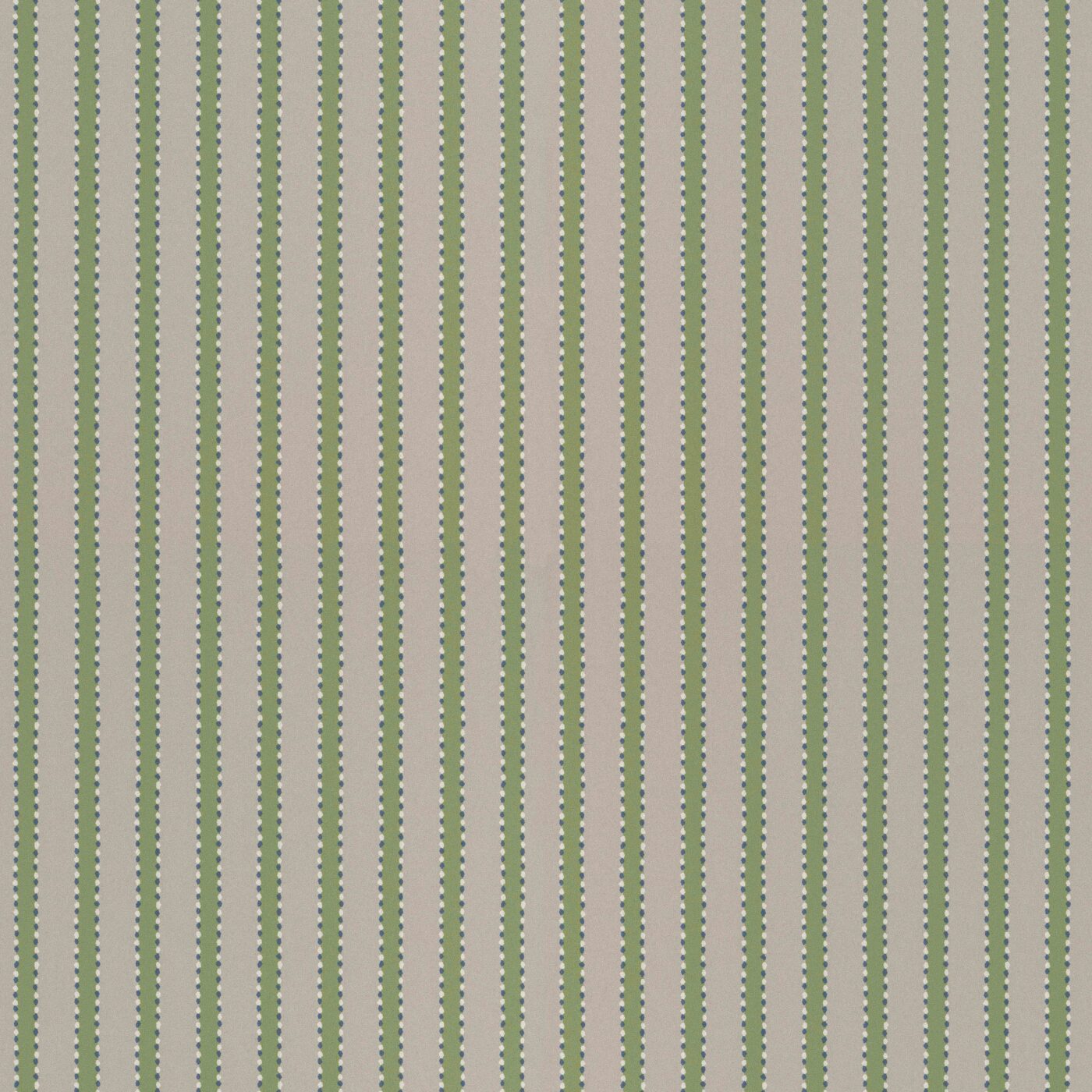 With inspiration from hand tacked textiles the ’stitches’ gives an edge to the stripes in this wallpaper design.