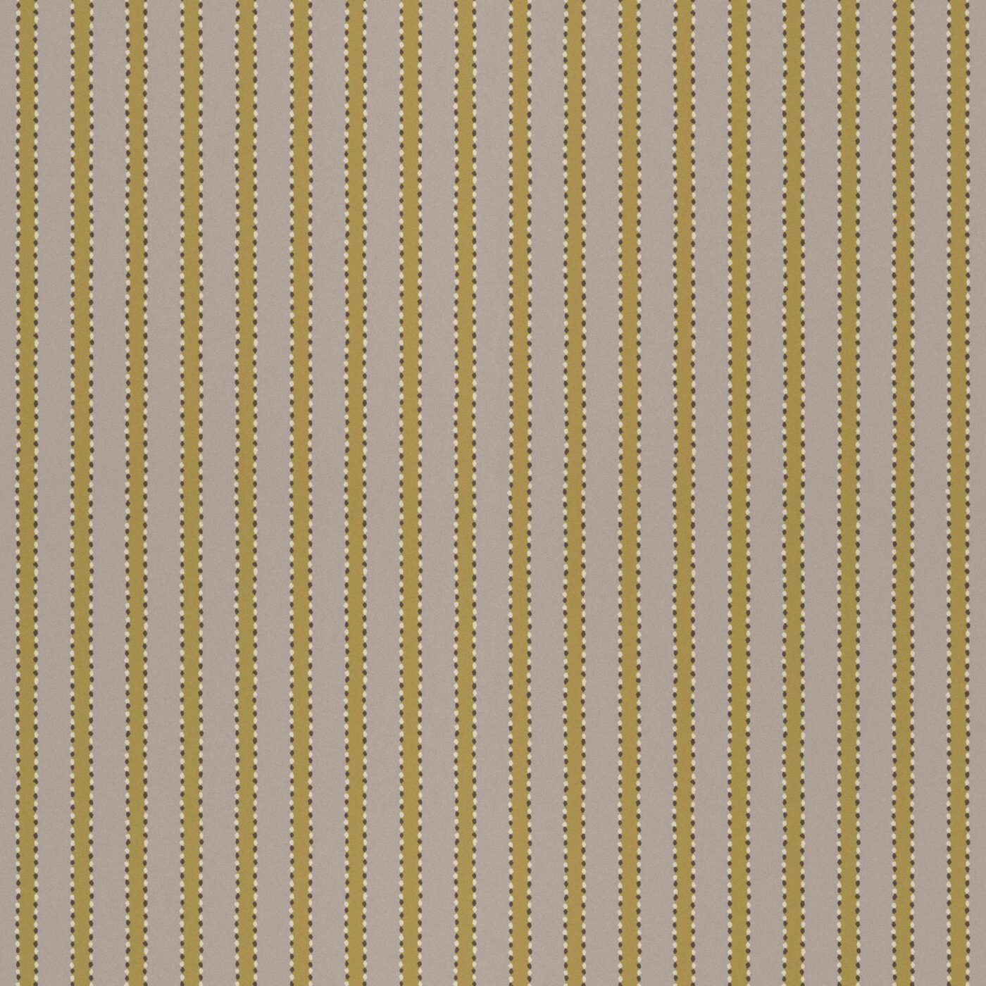 With inspiration from hand tacked textiles the ’stitches’ gives an edge to the stripes in this wallpaper design.