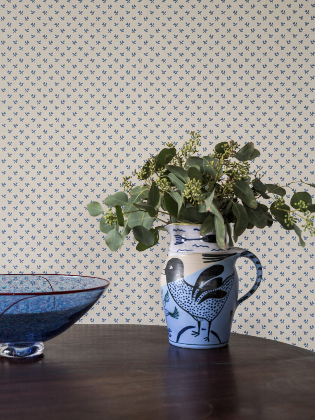 Tiny Flower Faded Denim - 32-54