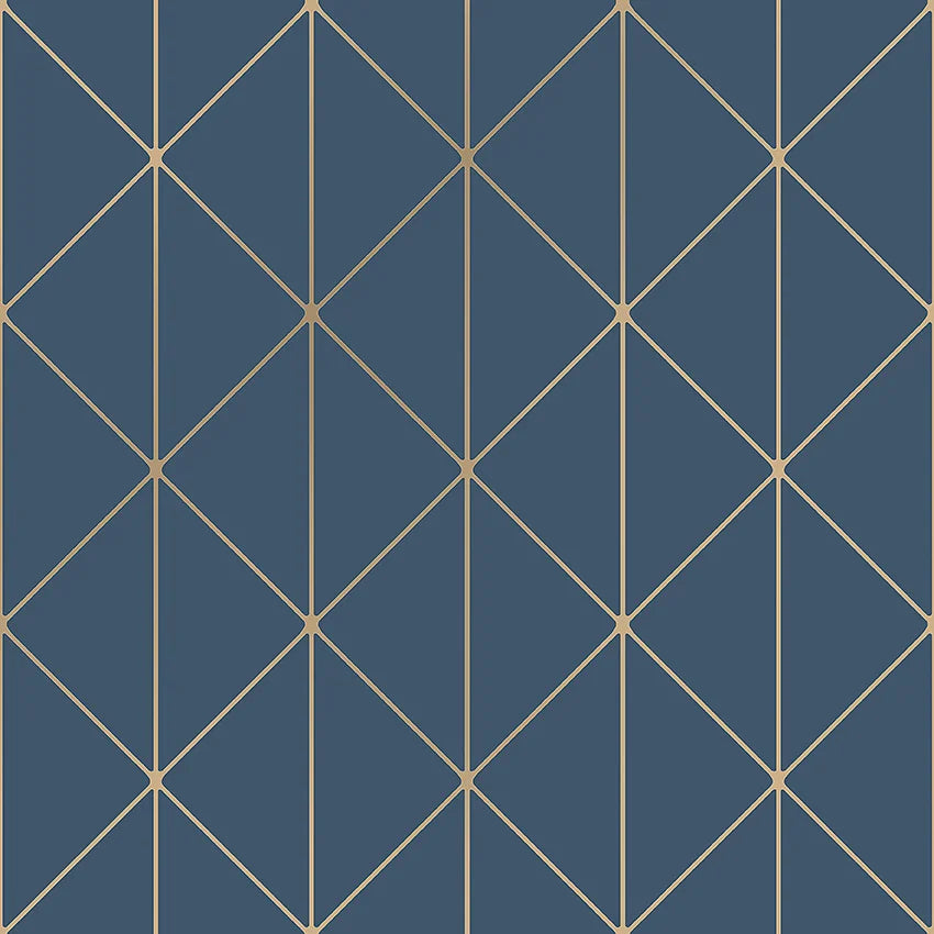 Strikingly simple, this beautiful geometric wallpaper is chic, stylish, and undeniably sophisticated.