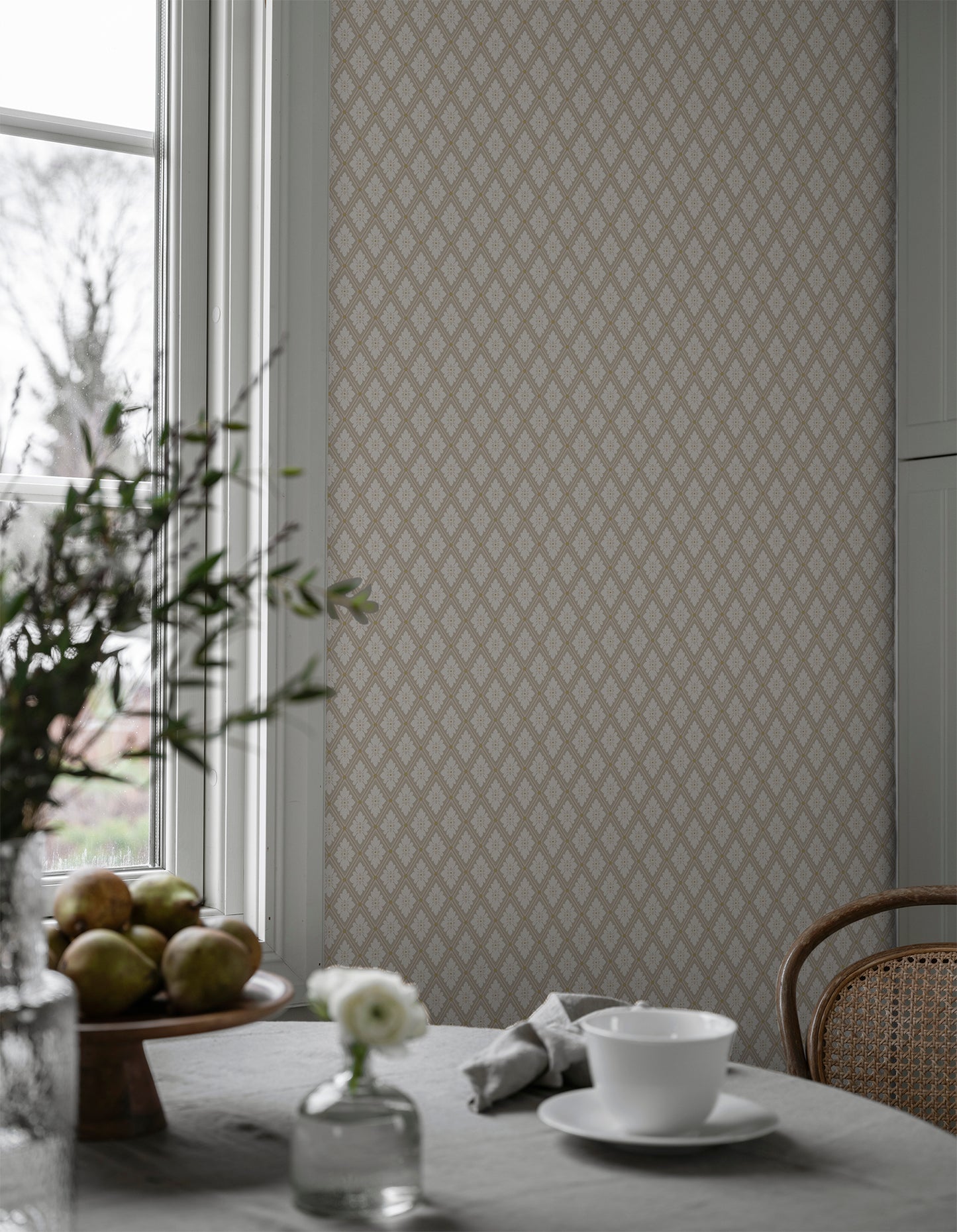 Our new wallpaper Selma is the younger sister of the popular Astrid.