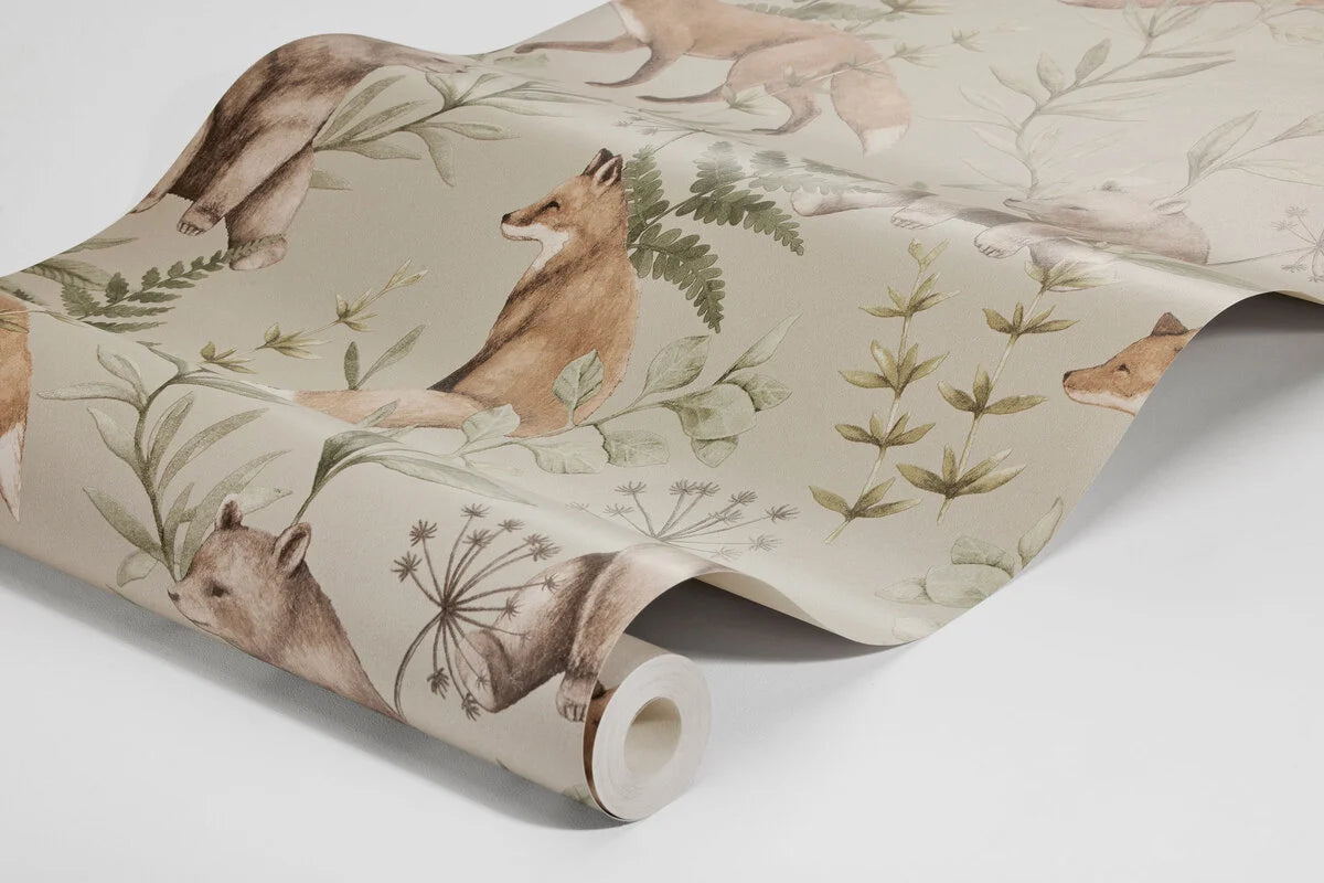 Wild Forest is a collaboration between Newbie’s design studio and Boråstapeter. 