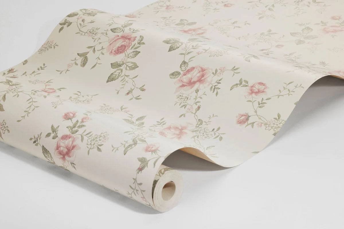 Let your room bloom with the gentle beauty of our Rose Garden children’s wallpaper