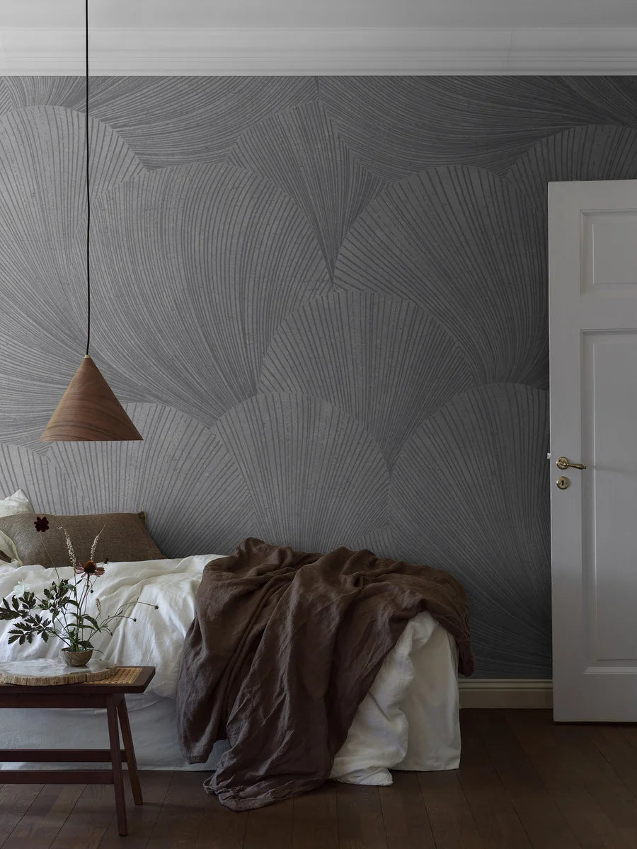 The Mirage Grand wallpaper is an enlarged digital print of the graphic Mirage design.