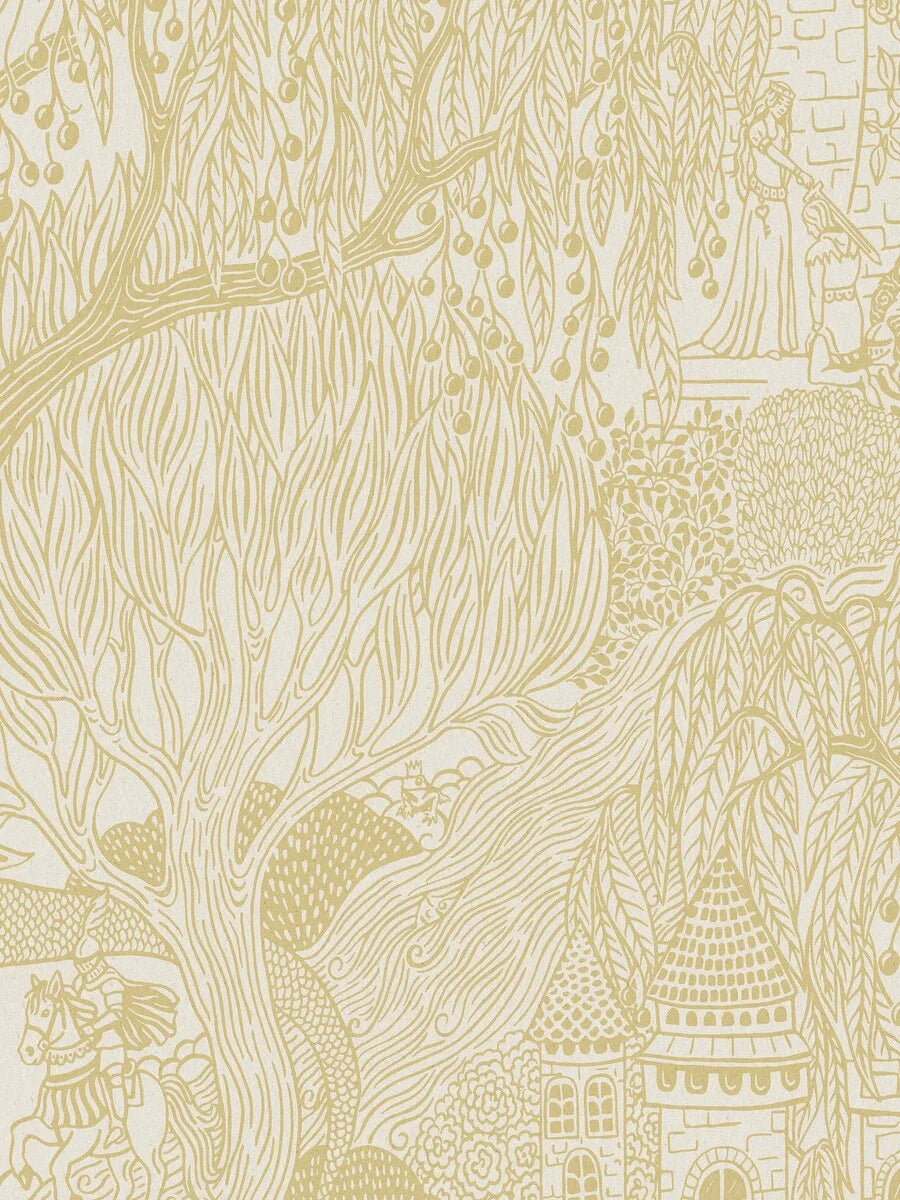 Kingdom of the Willow Grand is an enlarged digital print of one of our most beloved children’s wallpapers.