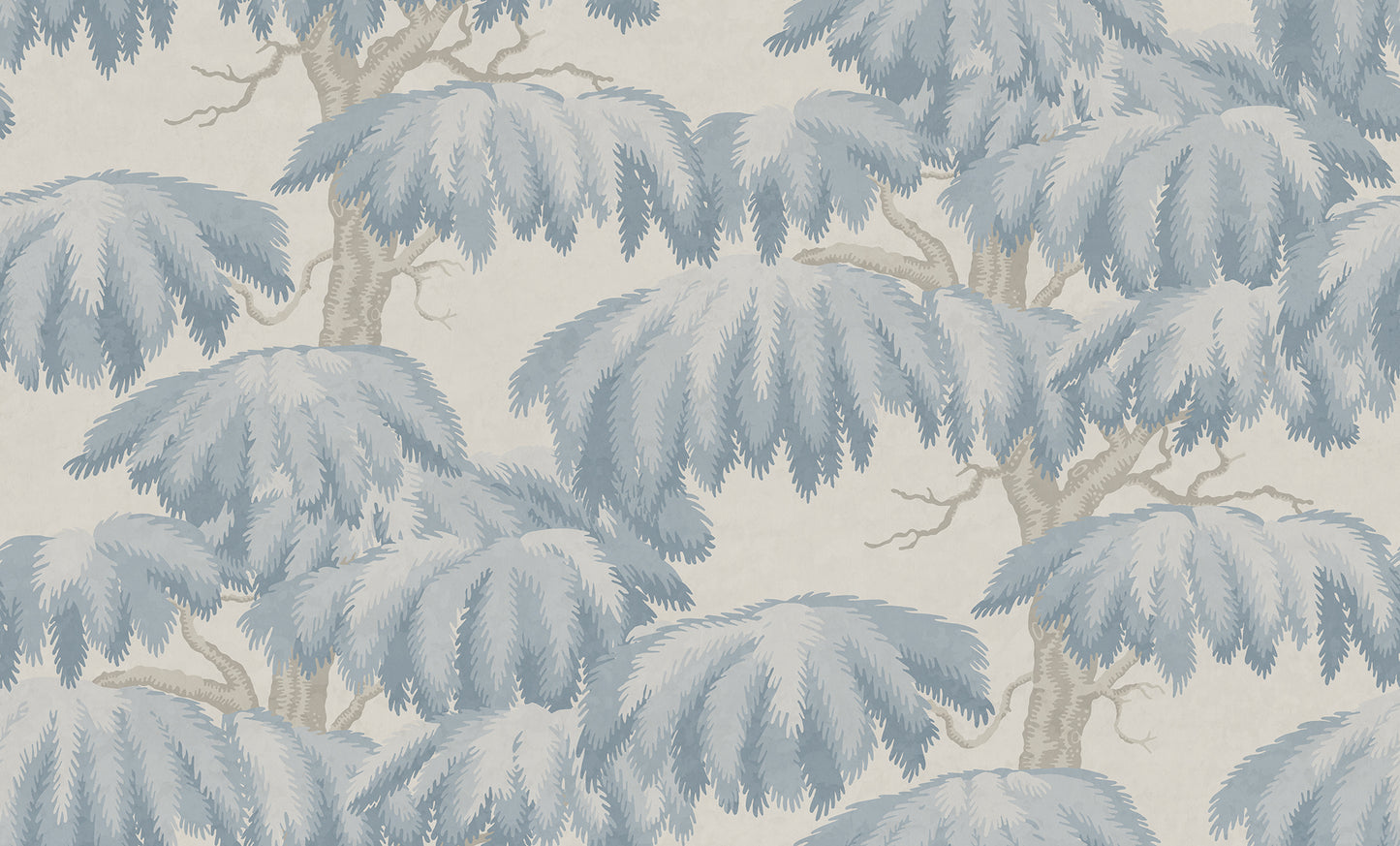 With its magnificent crown, the Lebanese Cedar wallpaper mural embraces Southern European valleys and mountain slopes with its plumes.