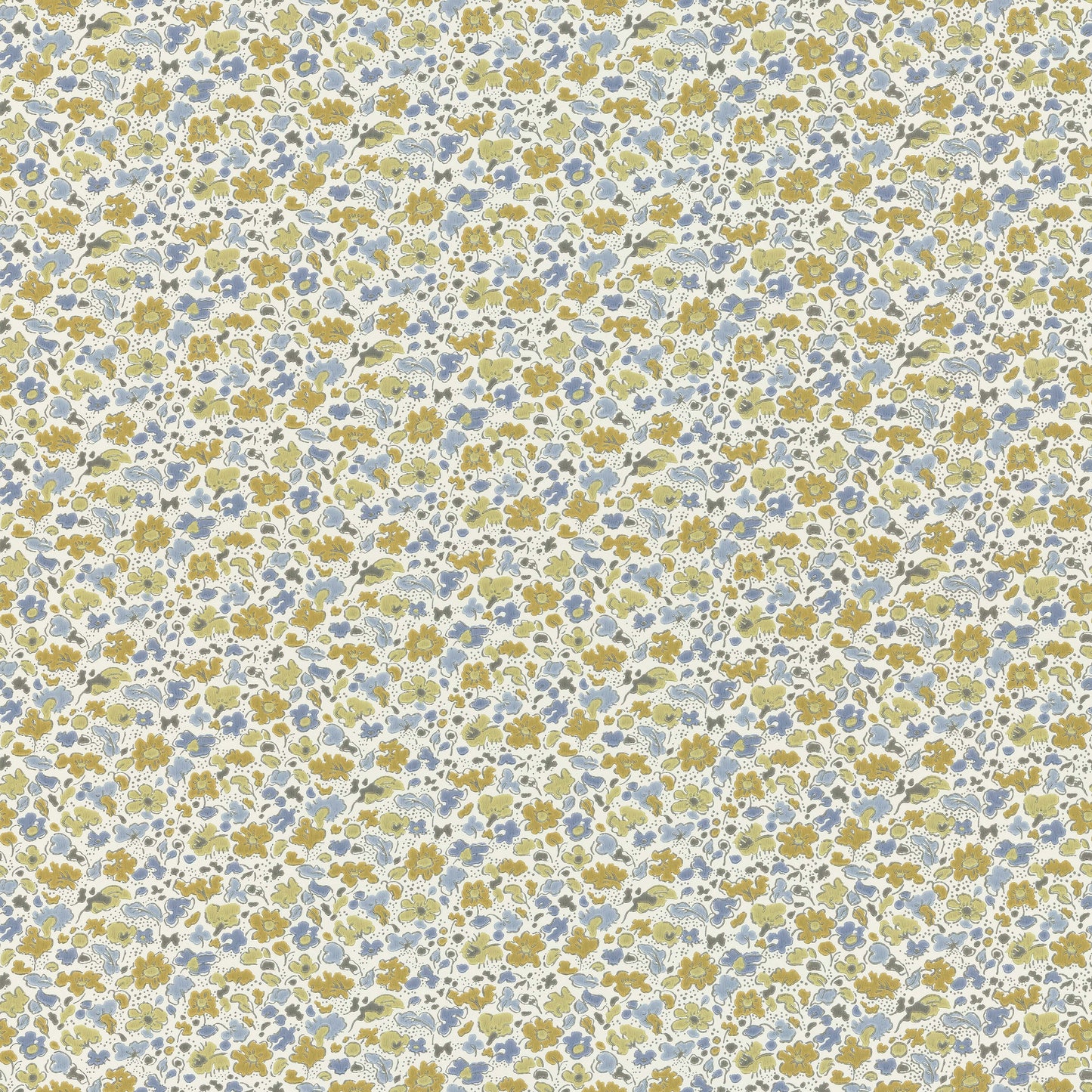 The playfulness of the flowers in this wallpaper design gave it its name. A decorative pattern that brings joy to your walls. Like a blooming summer meadow.