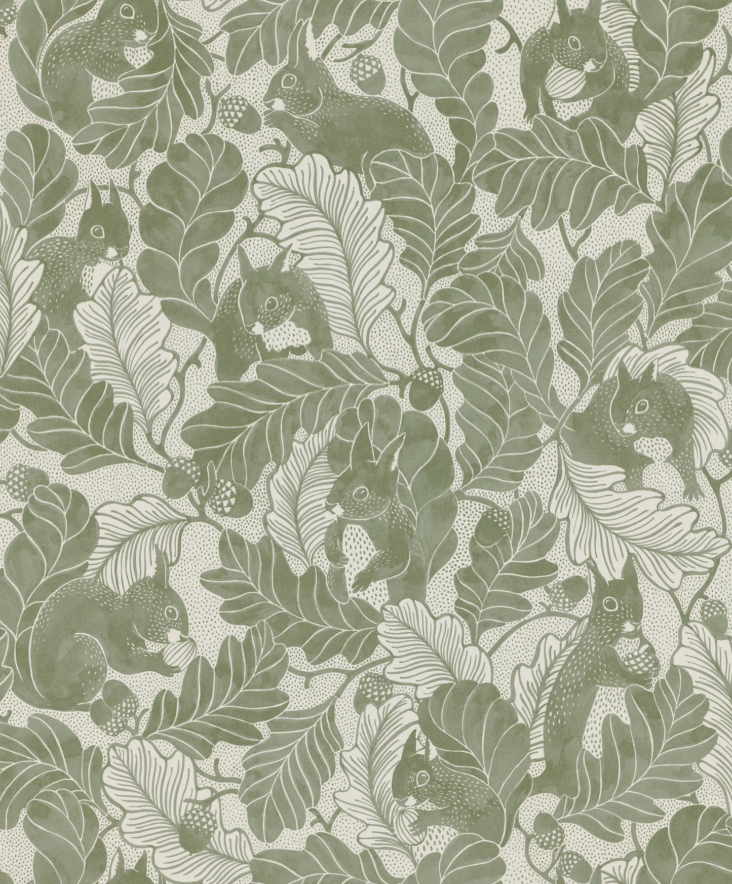 Oak Tree Tails Olive - 19-55
