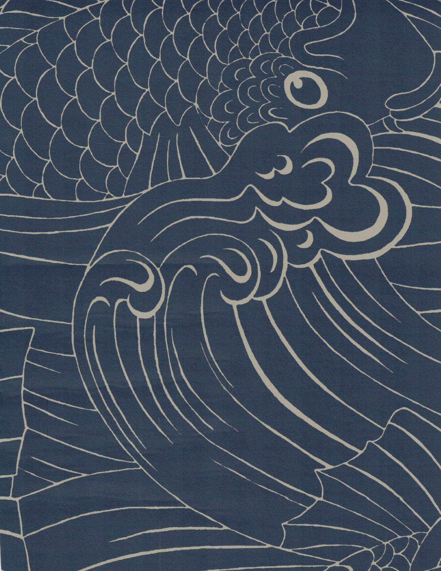 Plenty More Fish Ink Blue - 12-74