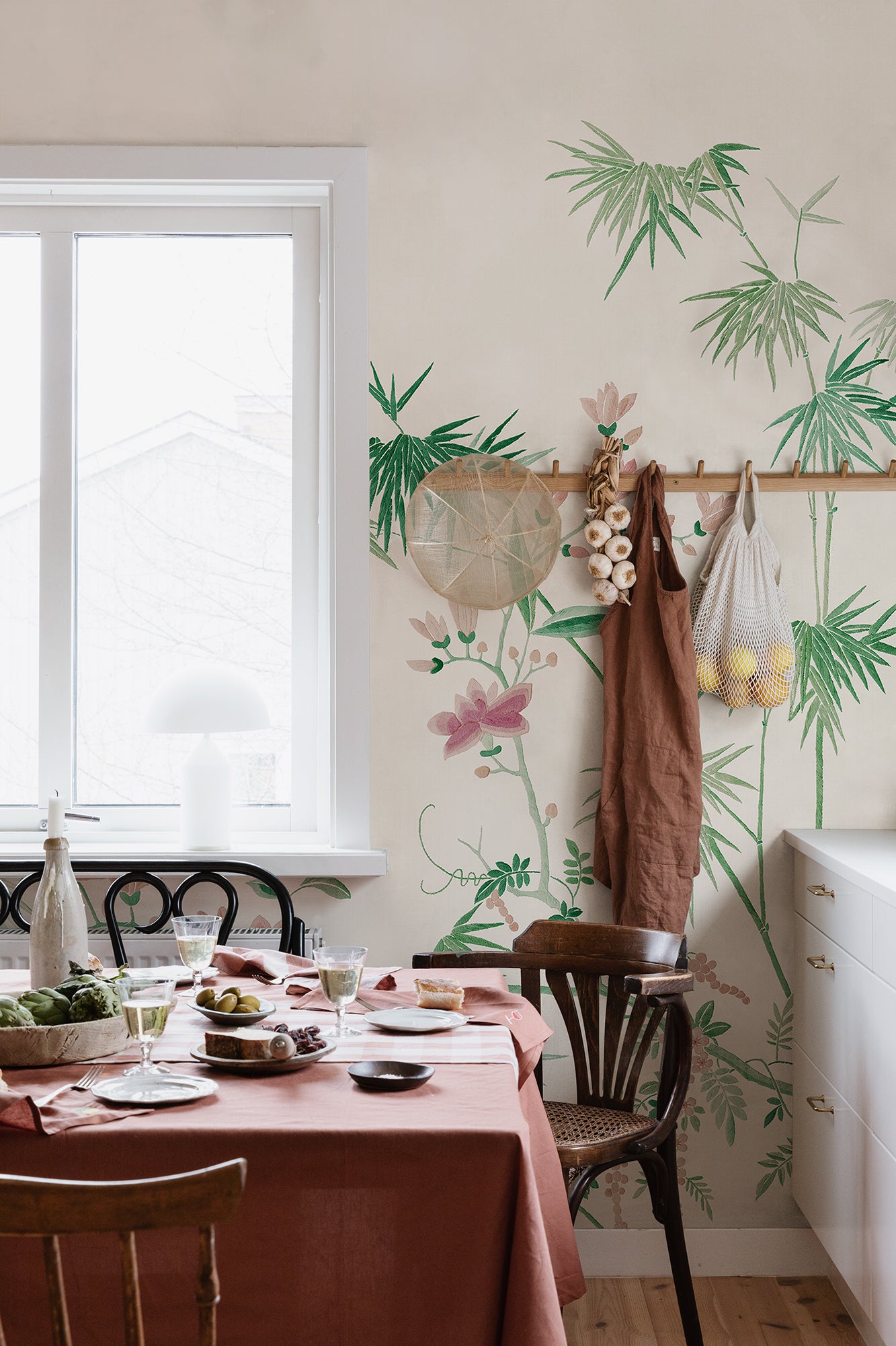 Bamboo Grove, Green - S10420 Mural