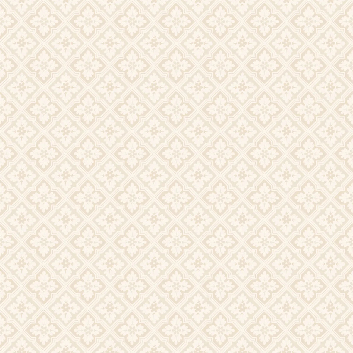 This classic trellis was one of the most popular wallpaper patterns of the 1800s and likely originally covered a ceiling.