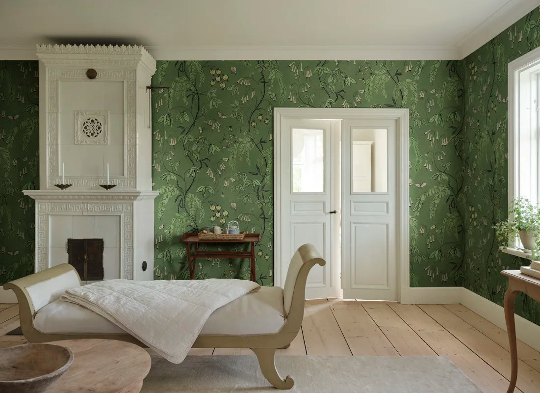 Ottilia, Green - S10585 Mural