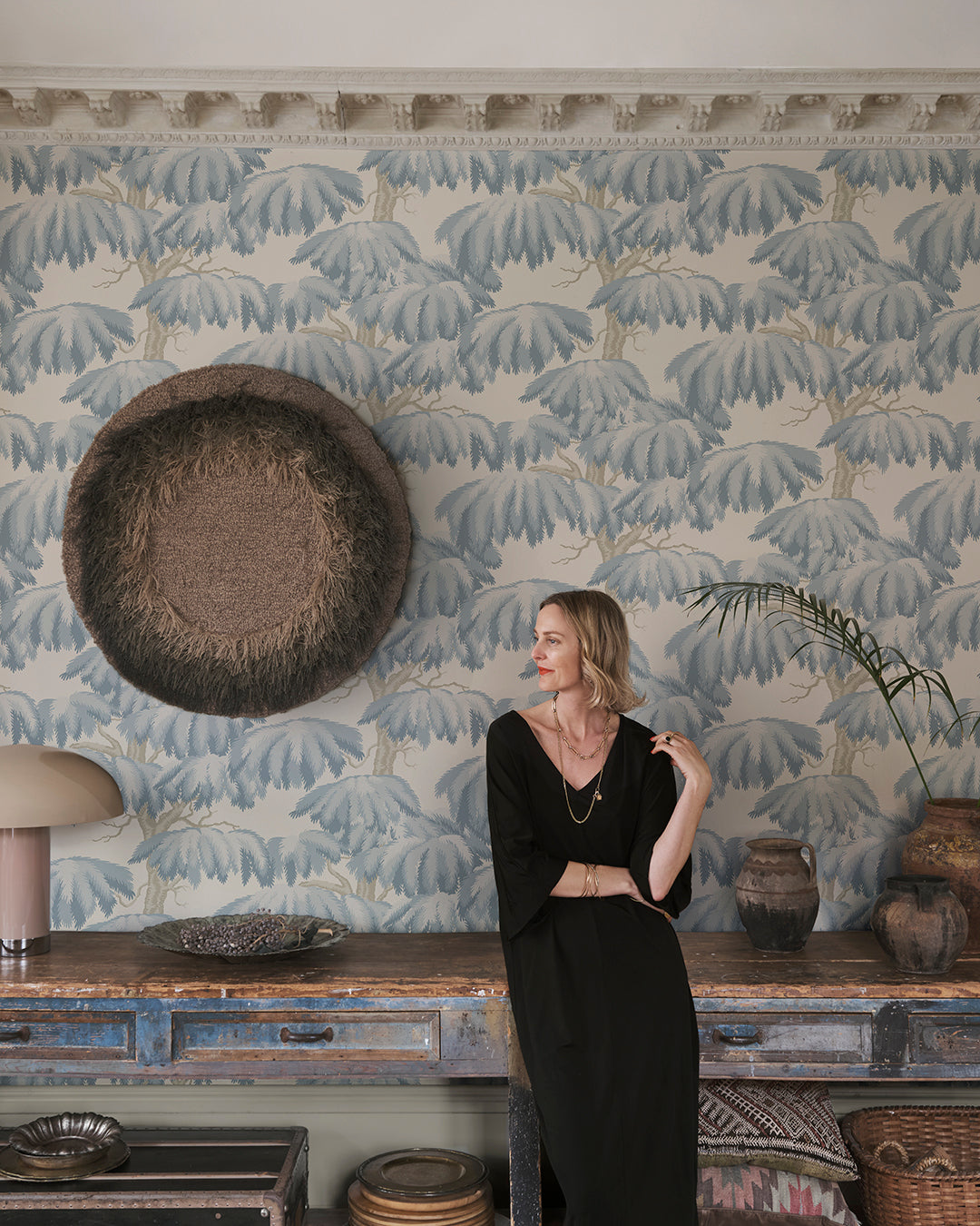 Alba Light Blue Wallpaper
Embrace sophistication with the Alba light blue wallpaper. Inspired by the majestic Lebanese Cedar trees, this design creates a serene, modern look that effortlessly transforms your space with botanical elegance.