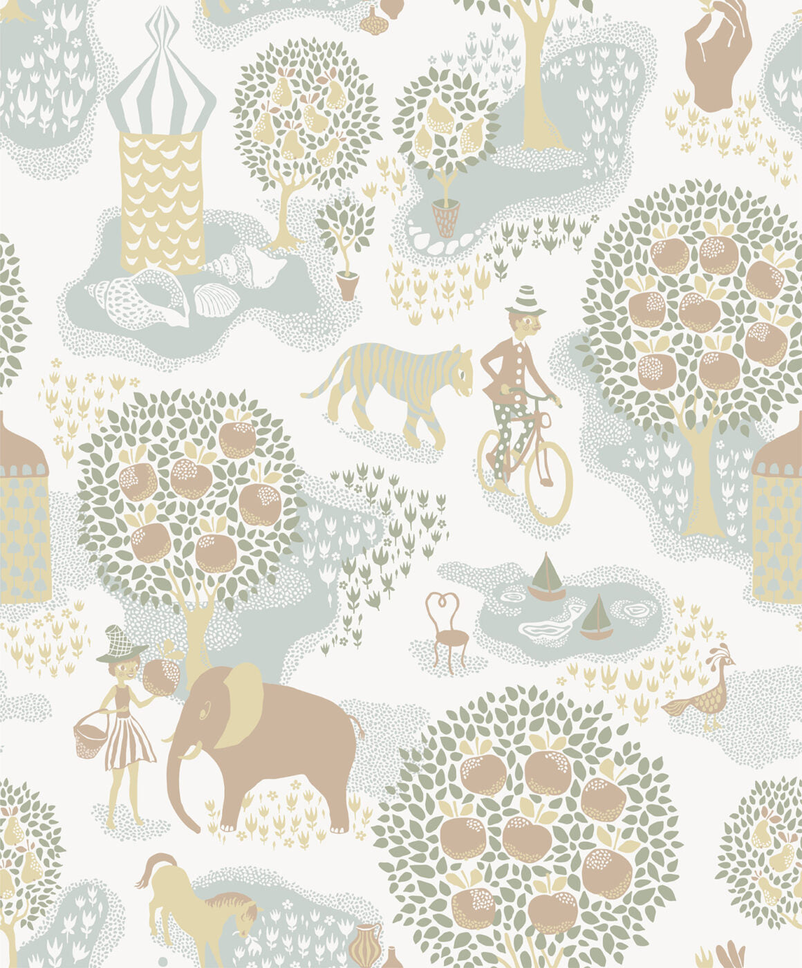 Jardin De La Vie White/Multi - 1532U