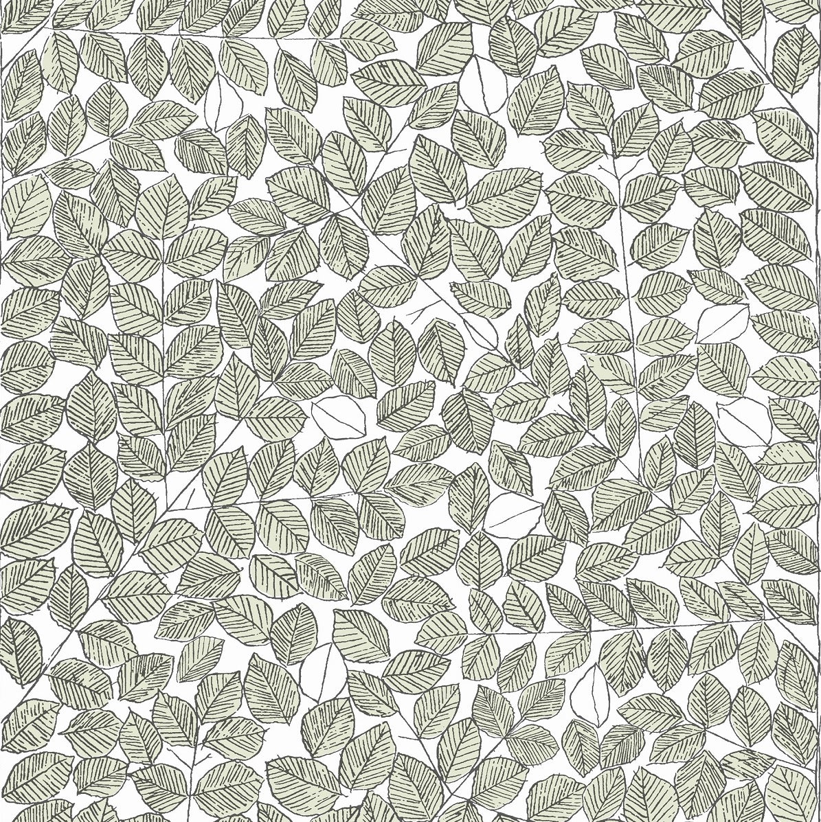 The wallpaper pattern is based on Viola Gråsten's original textile sketches that she made in 1964.