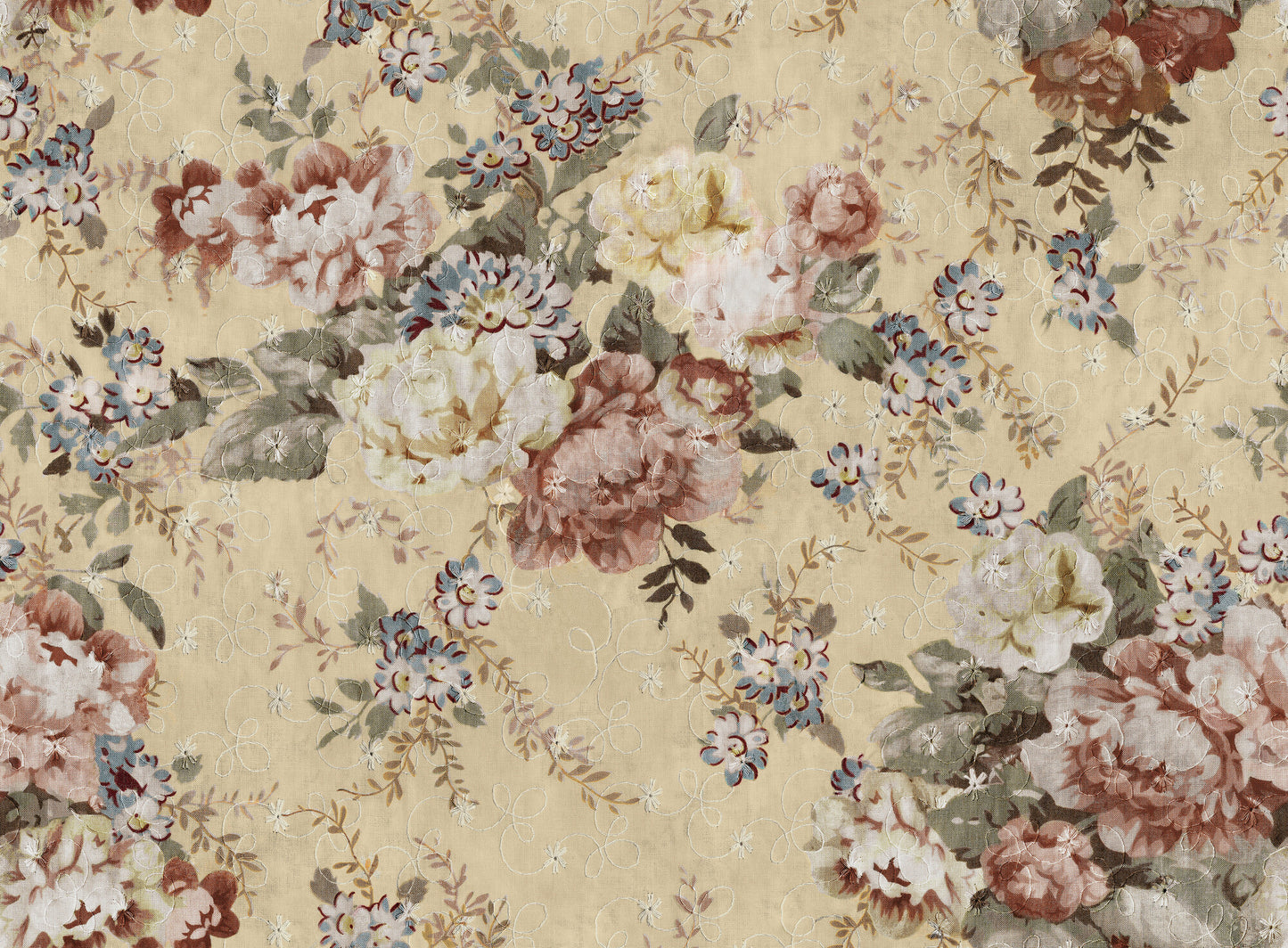 Blossom II - 9401W Mural