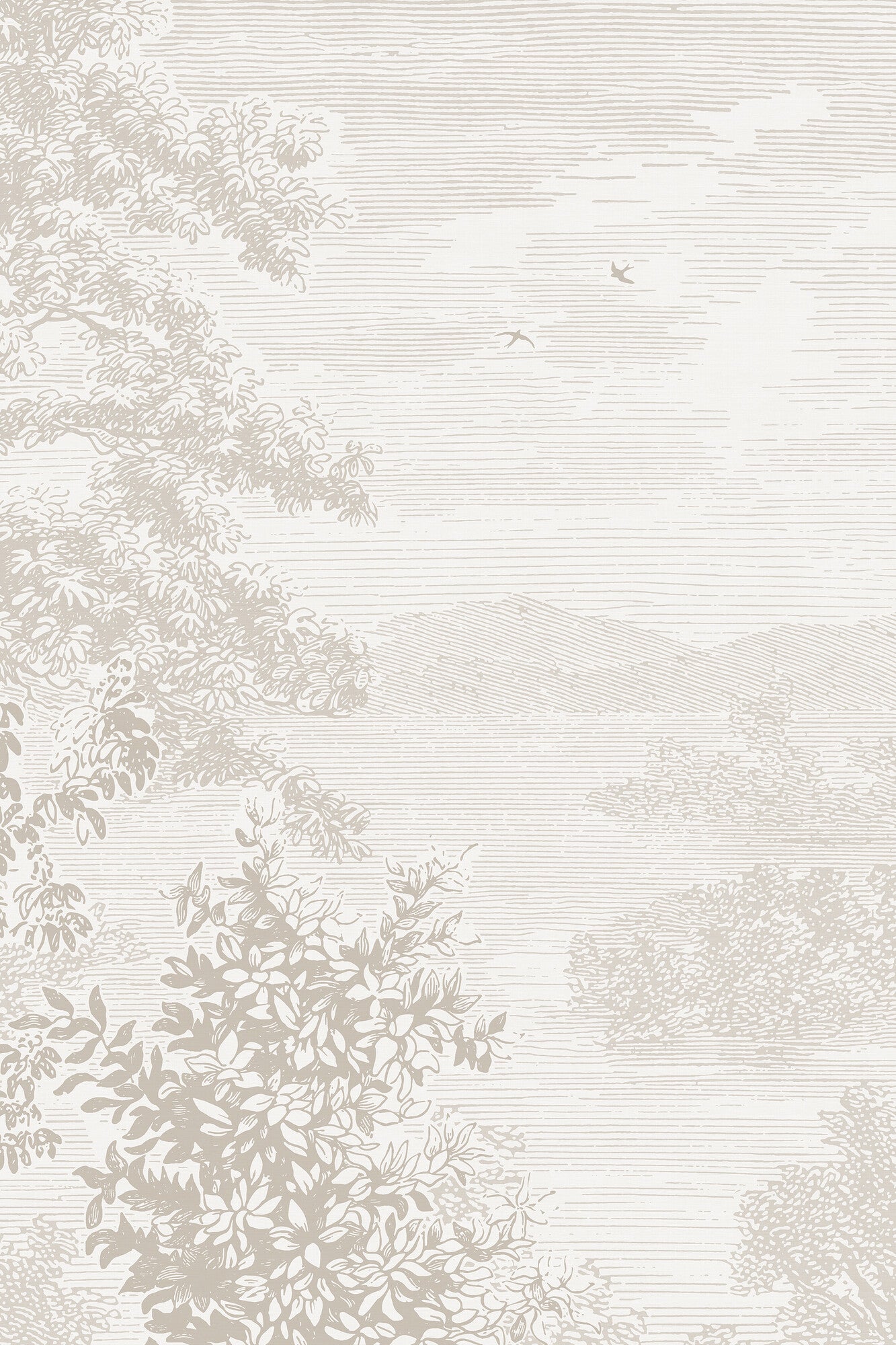 Etched Landscape - 9476W Mural