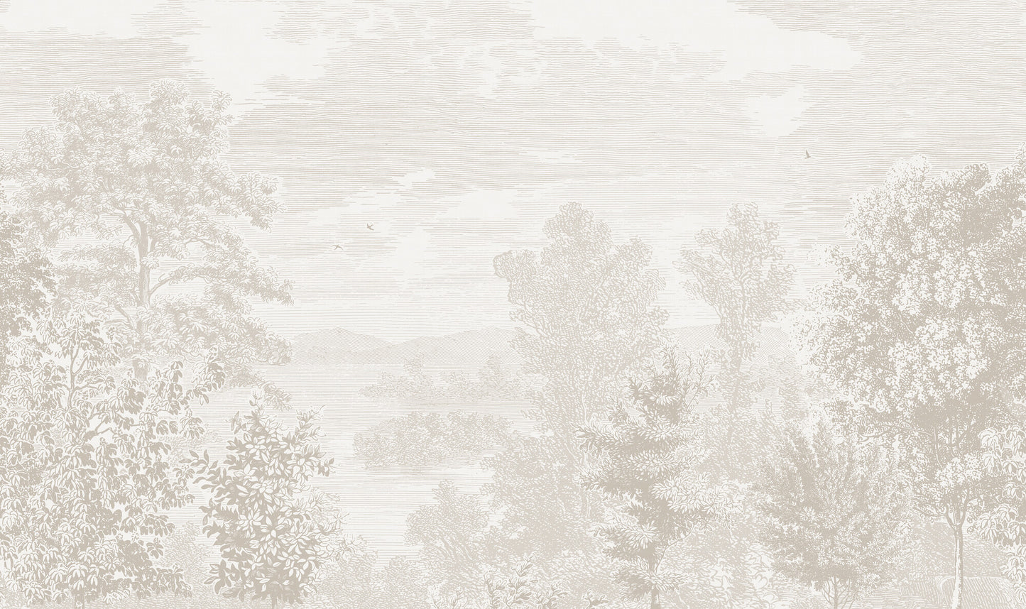 Etched Landscape - 9476W Mural
