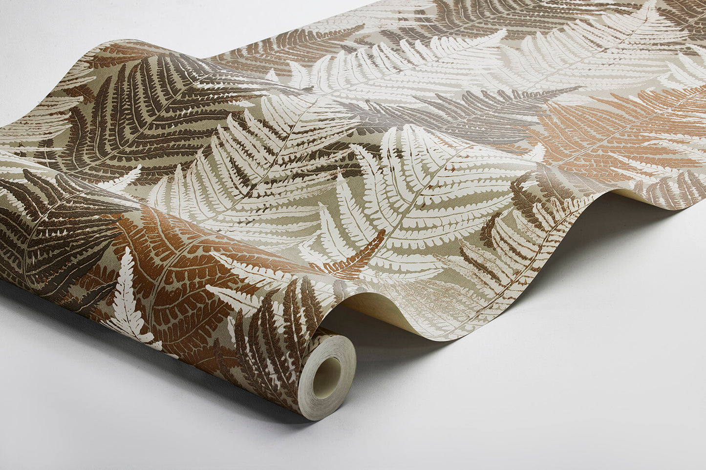 Fern Forest wallpaper creates a living landscape on your walls.