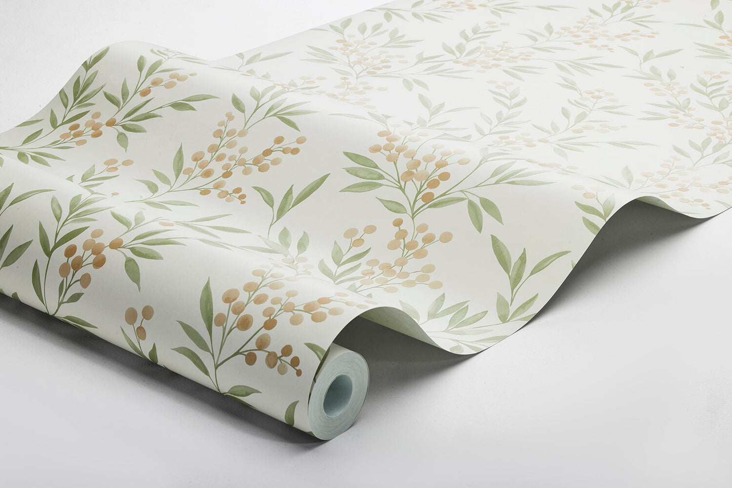Forest Berries wallpaper is rich with the delights of a Nordic summer forest.