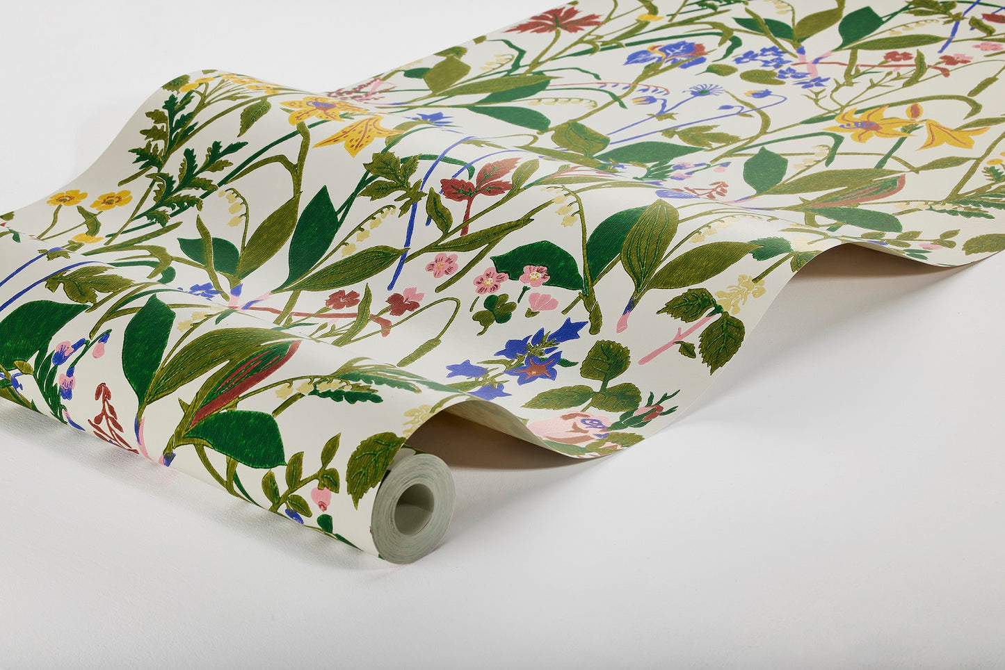 Vivid yet at the same time subtle, this pattern from Swedish textile designer Gocken Jobs brings a sense of joy and playfulness into homes.