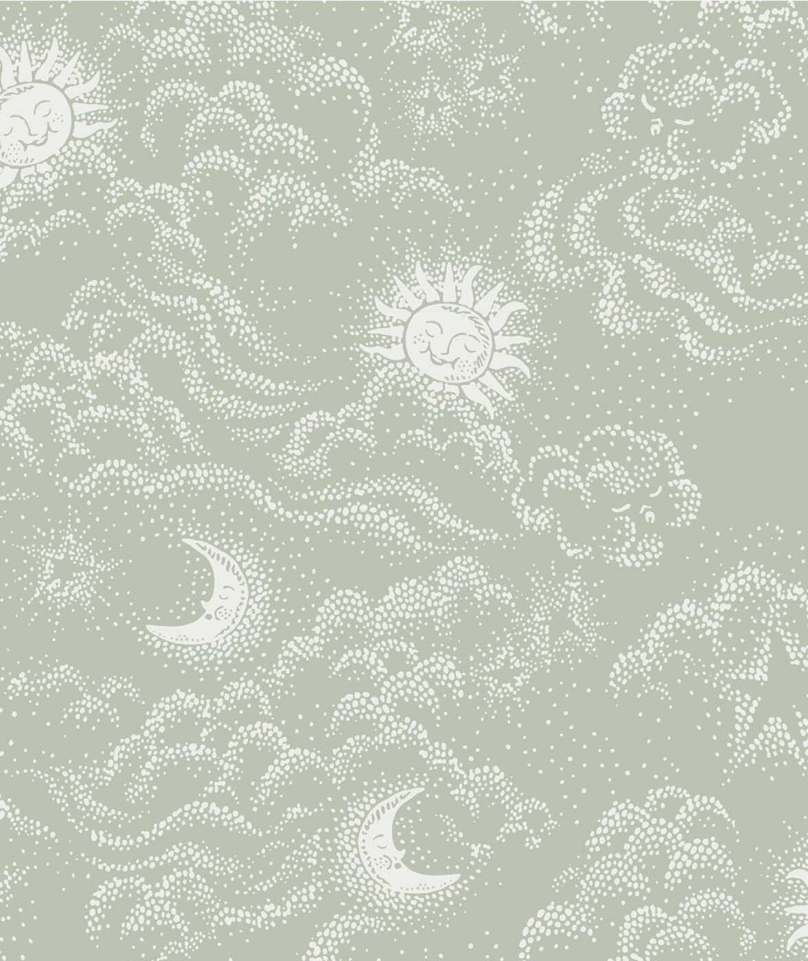 Happy Cloud Sage Green - 1573U