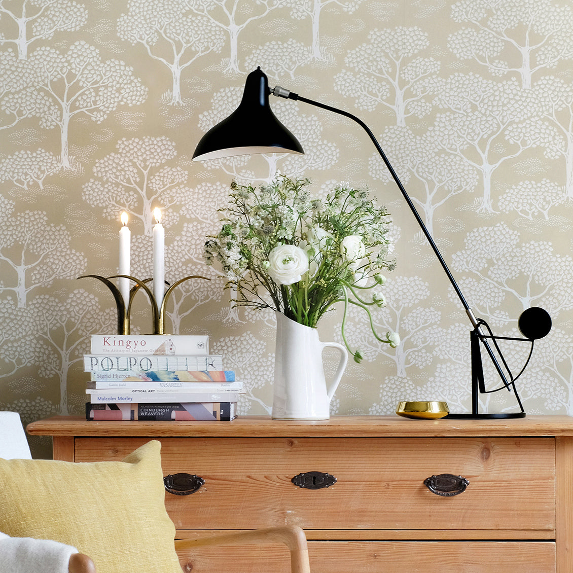 Woodland Notes Rye Yellow - 1569U