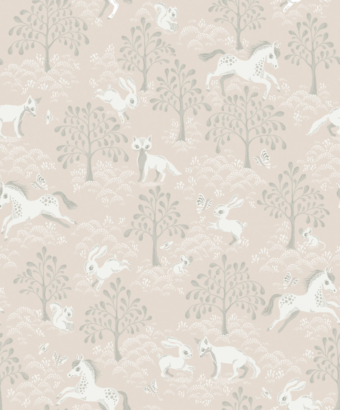 Fairytale Fox Dusty Pink - 1476U