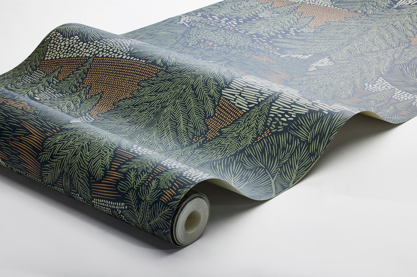 Northern Forest wallpaper brings the beauty and inherent calm of nature into your home.