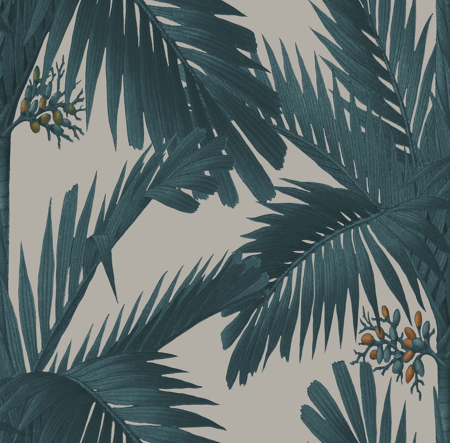 Palm Spring, Teal R17571