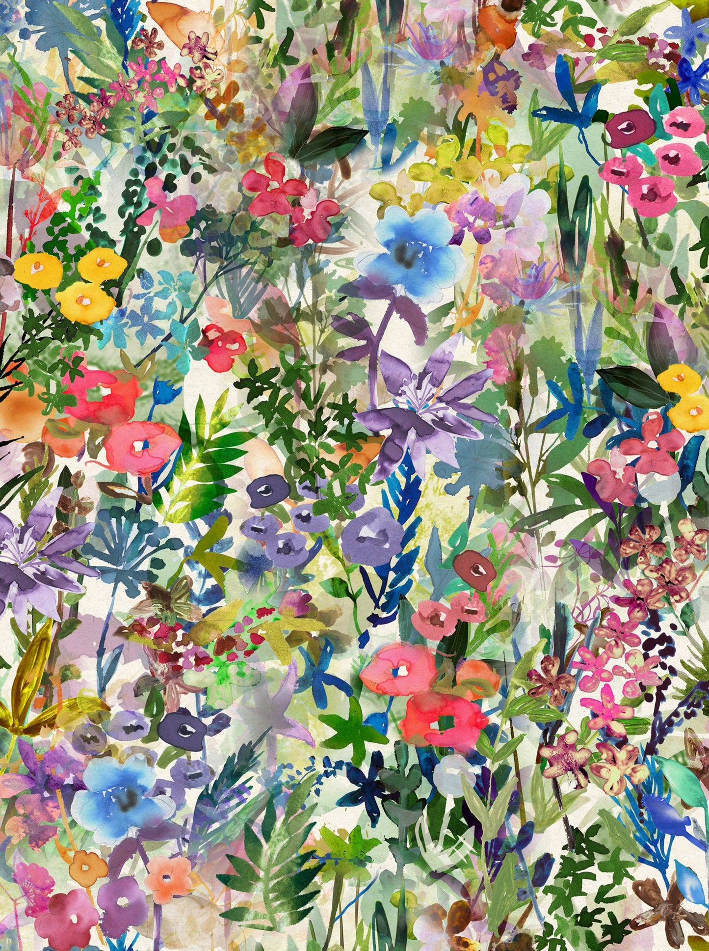 Poppy Meadow, Rainbow - R18121