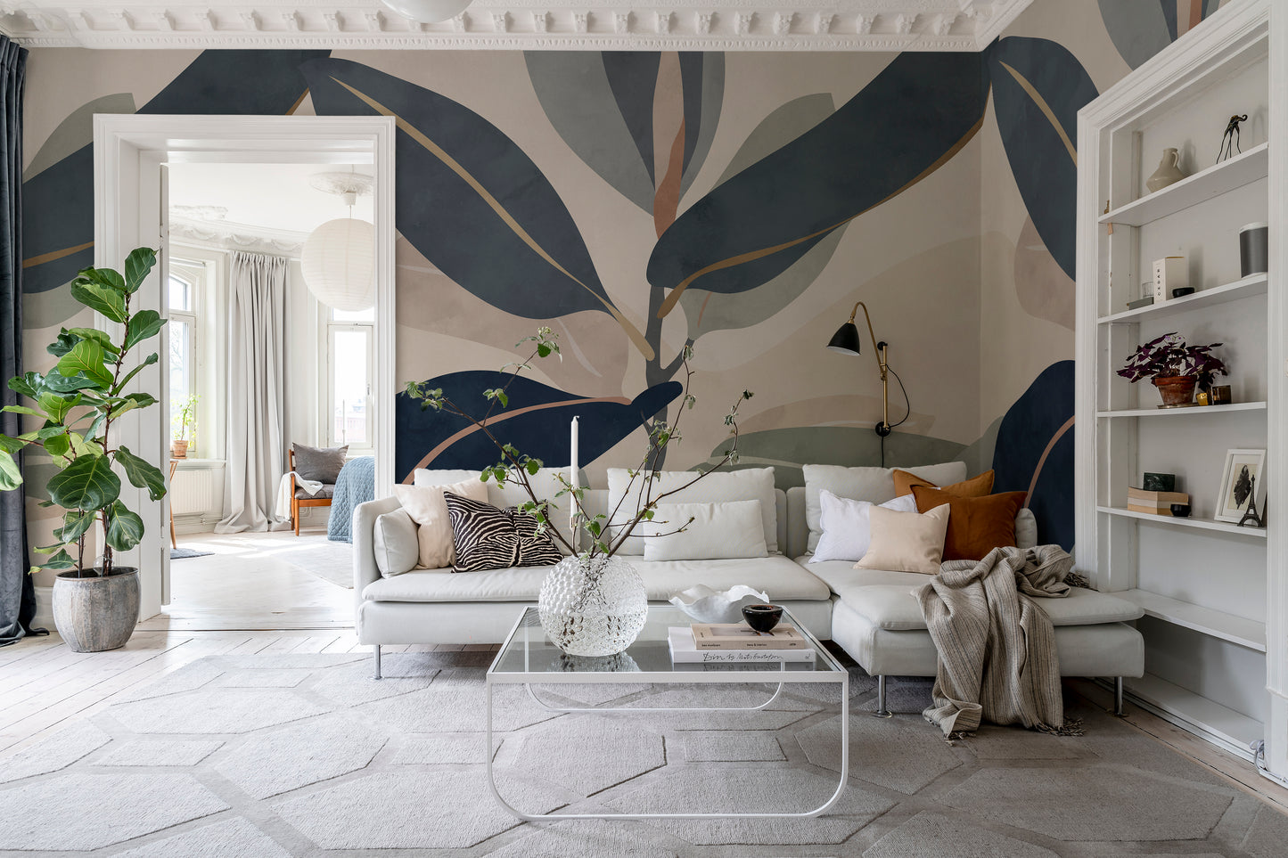 Ruby, Blue - R18391 Mural