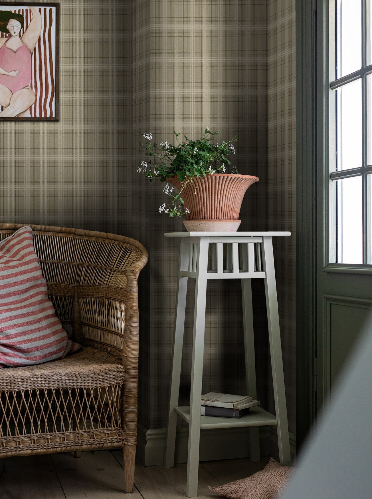 Glamorous Tweed Wallpaper