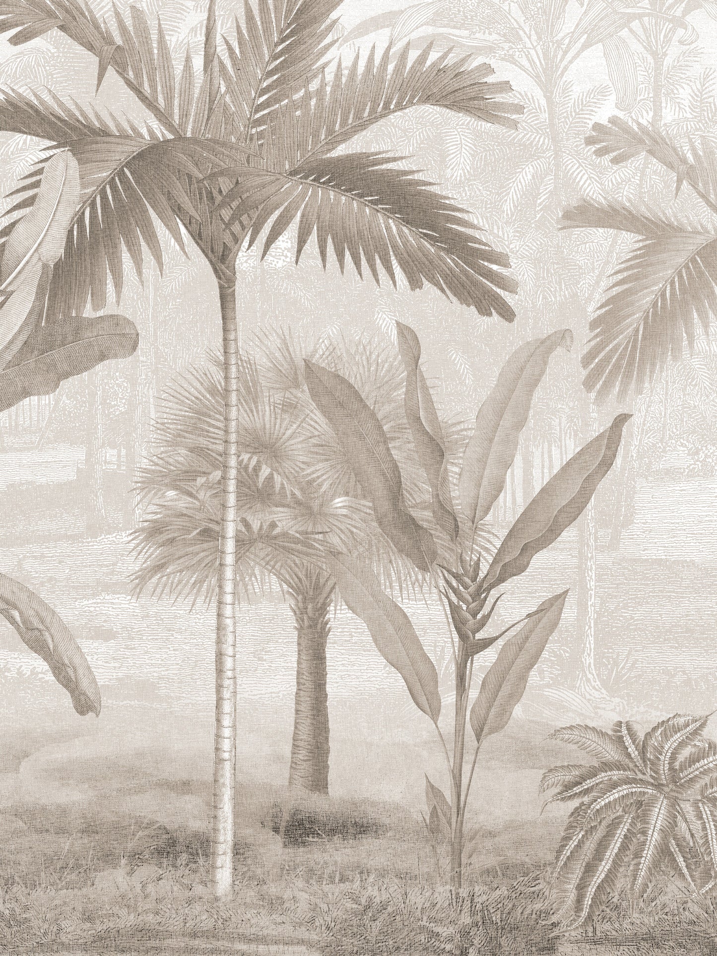 Vintage Palms - 9453W Mural