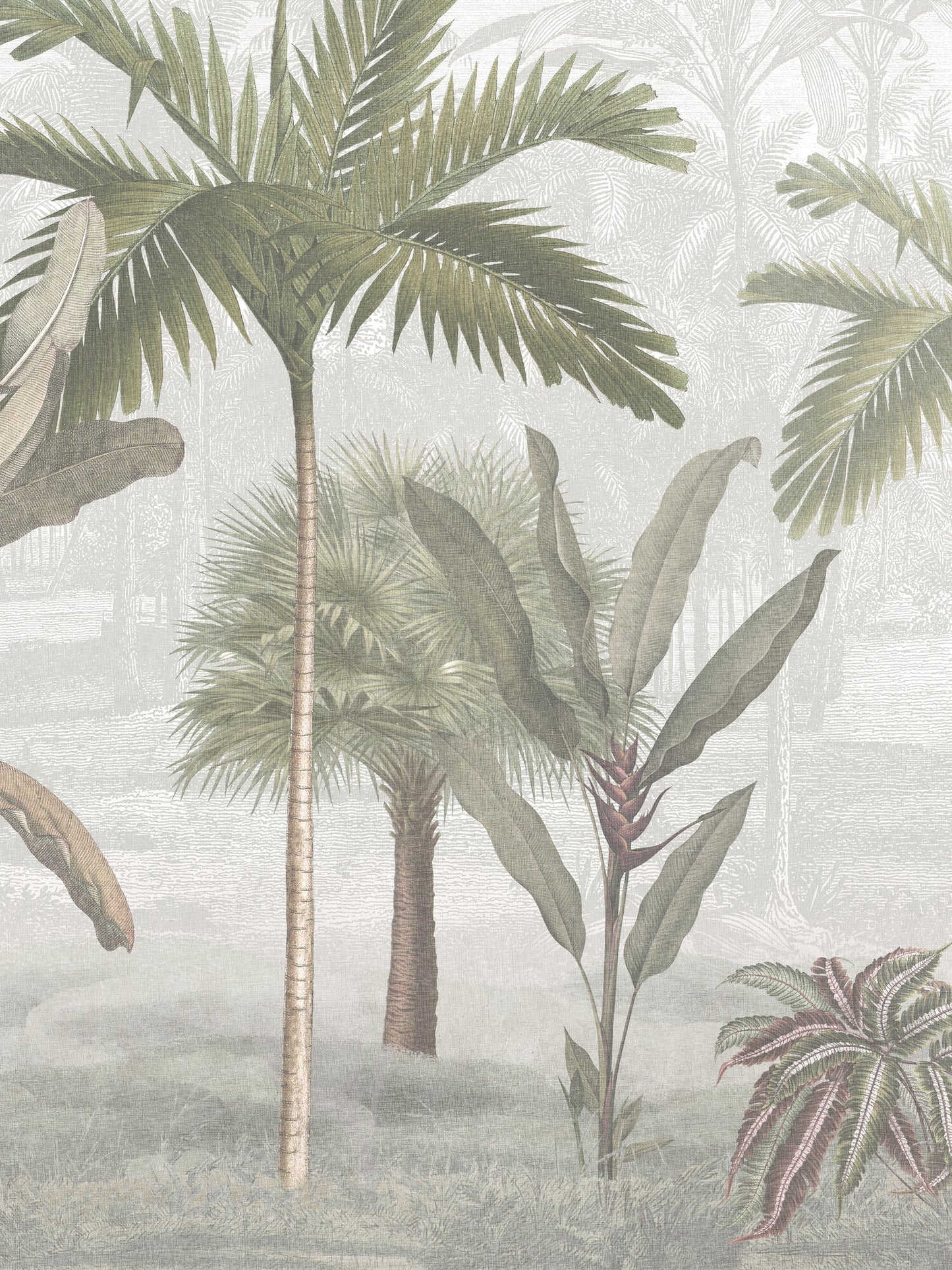 Vintage Palms - 9454W Mural