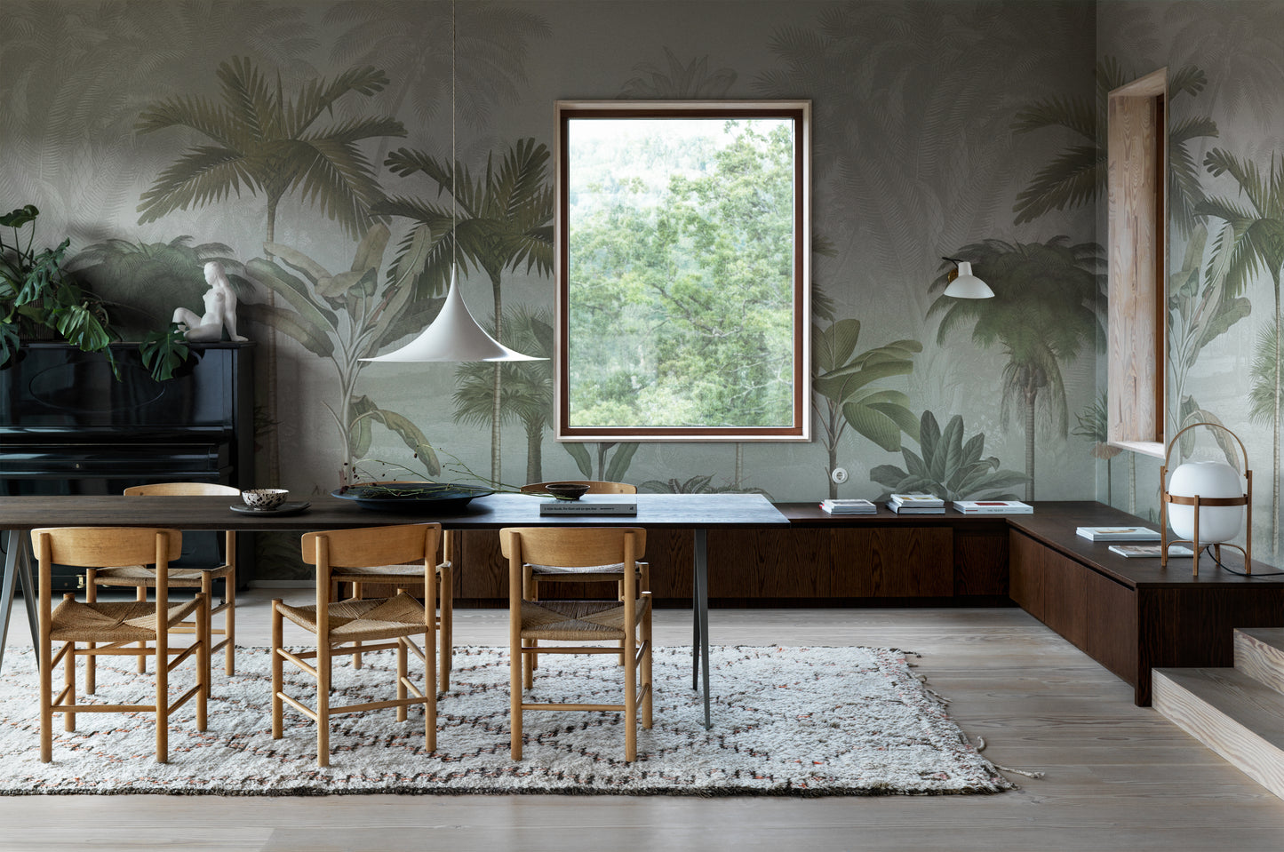 Vintage Palms - 9454W Mural
