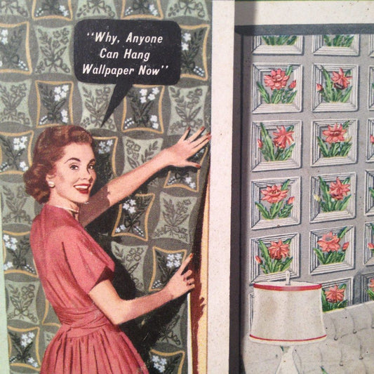 The Easy Way to Hang Wallpaper