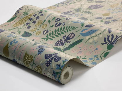  This version of our Herbarium wallpaper is bursting with color. 