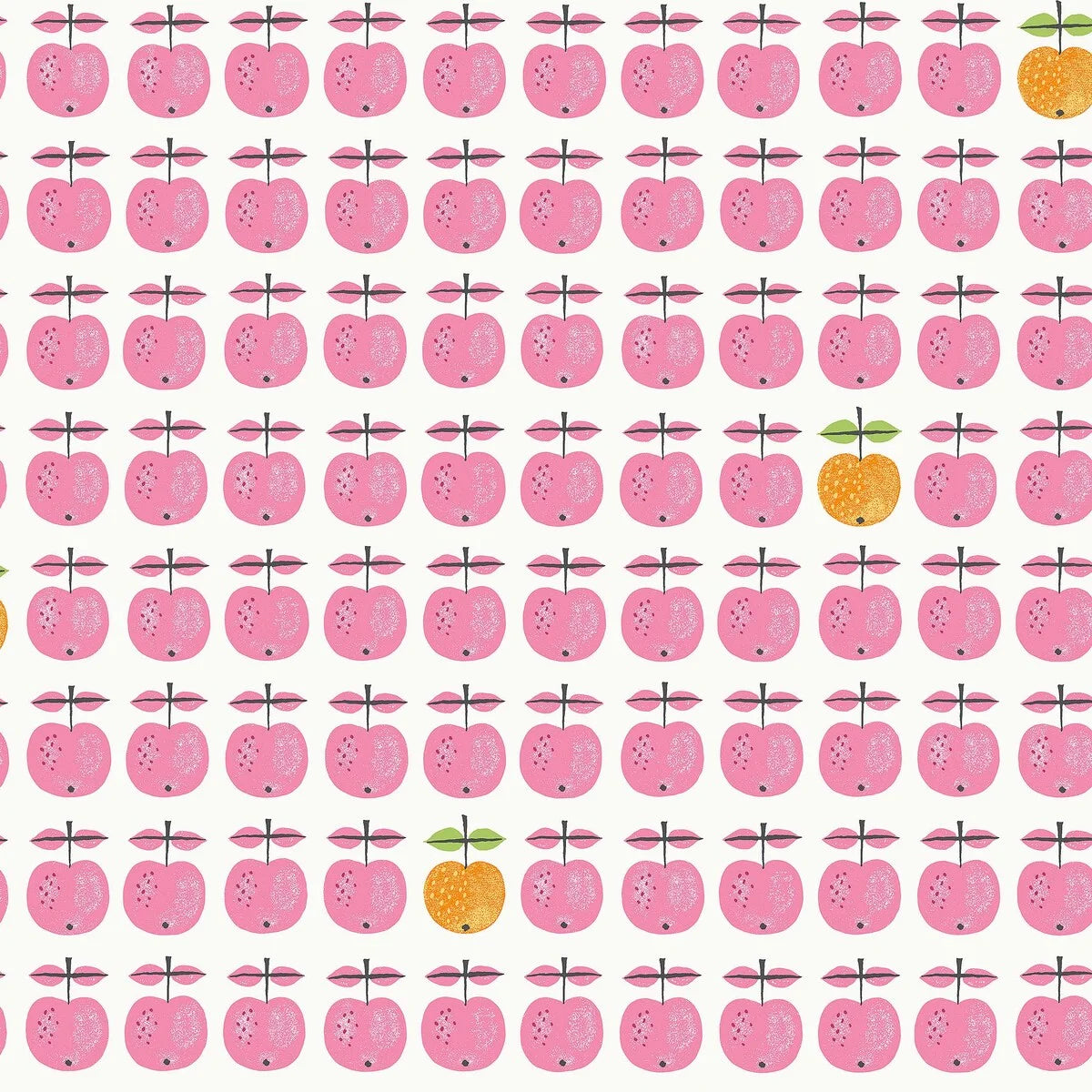  The design from Stig Lindberg’s much-loved 1960’s porcelain series now adorns our Pall wallpaper. 