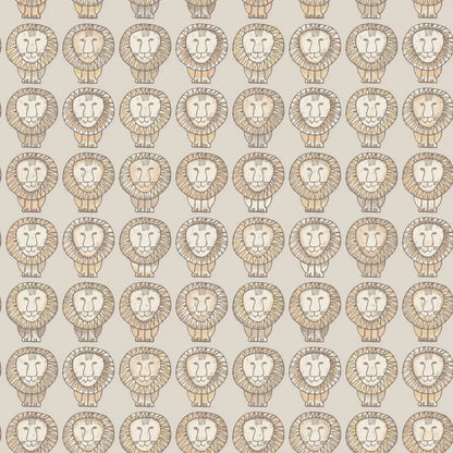Lisa Larson’s ceramic lions from the 1960s are classic pieces of Scandinavian design. Now the pride of lions has a new lease of life in our Lejon wallpaper.