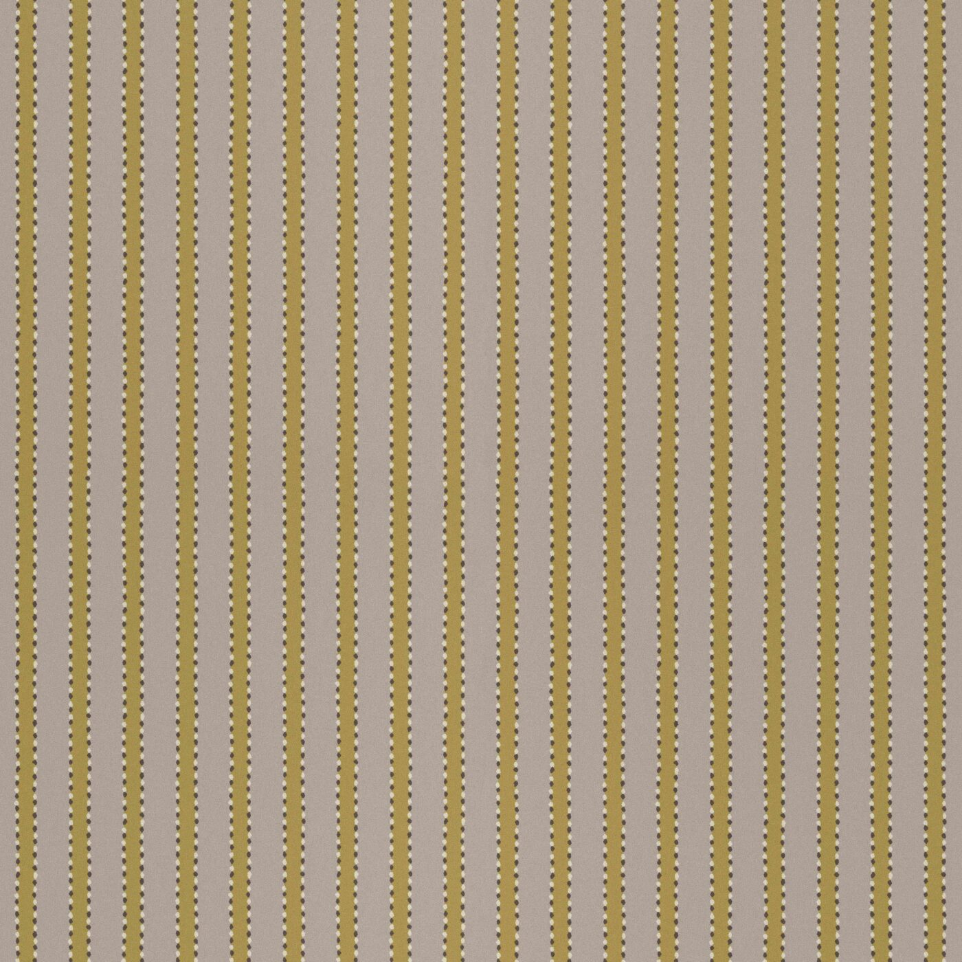 With inspiration from hand tacked textiles the ’stitches’ gives an edge to the stripes in this wallpaper design.