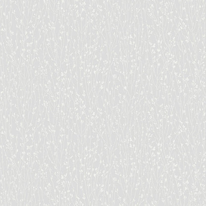 Colored in a light and neutral grey tone, our Elias wallpaper is almost a solid color at distance yet is brimming with lively expression as you approach it.