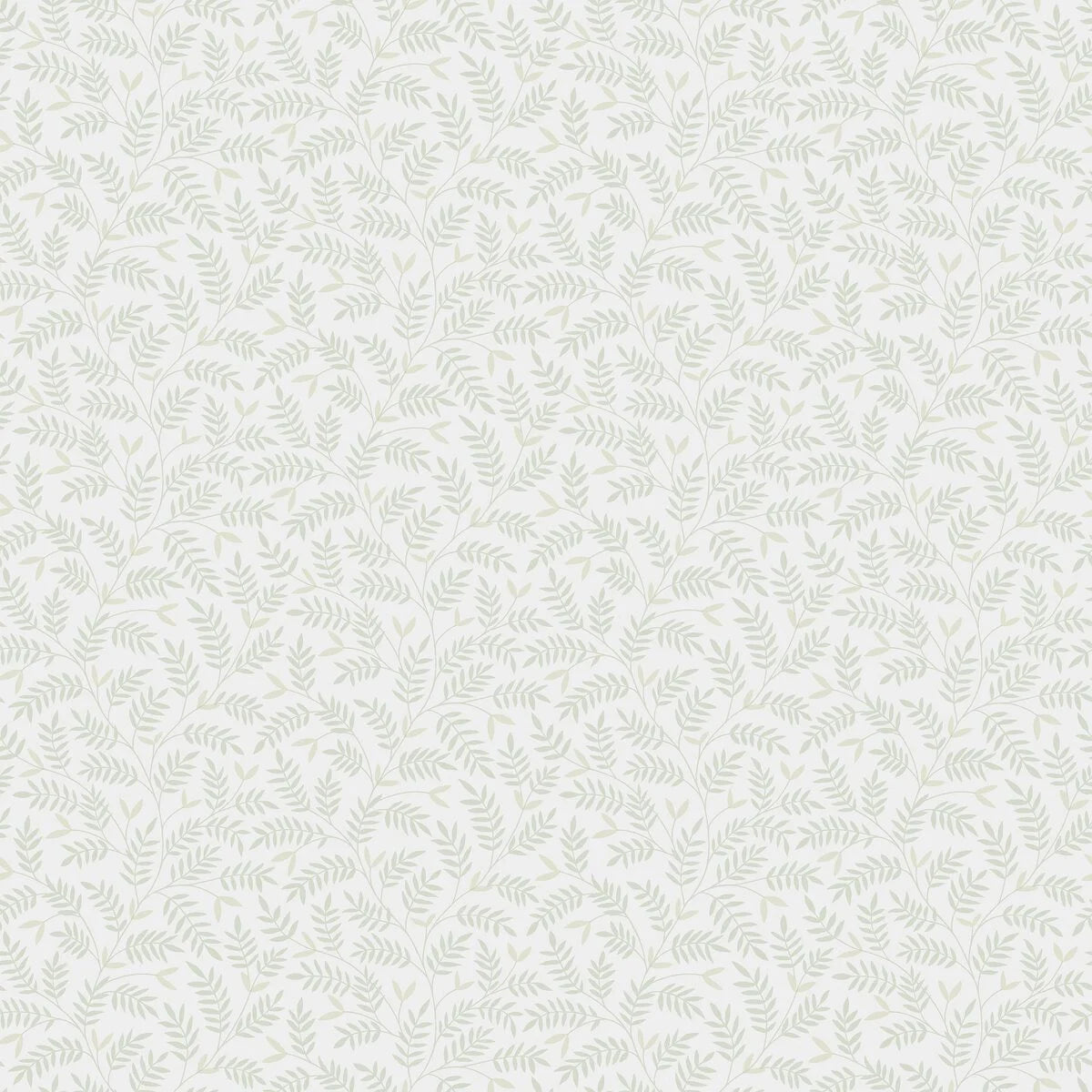 Colored in a pleasant green hue on a light background, our Olof wallpaper is rustic and welcoming.