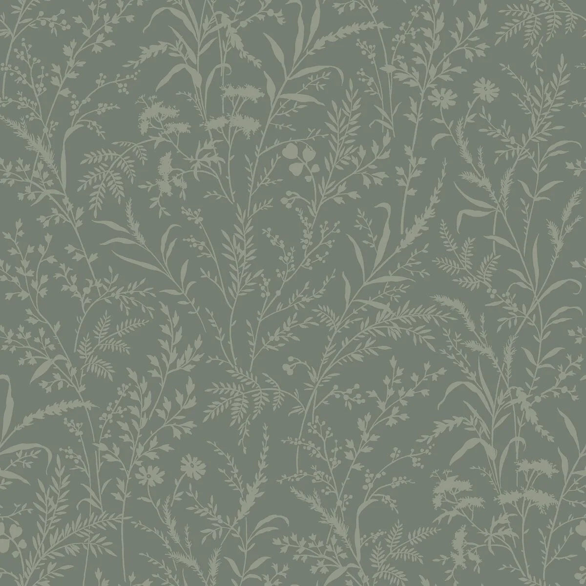Colored in luscious dark green tones, our Florian wallpaper is the perfect mix of classic style, Scandinavian charm and modern expression.
