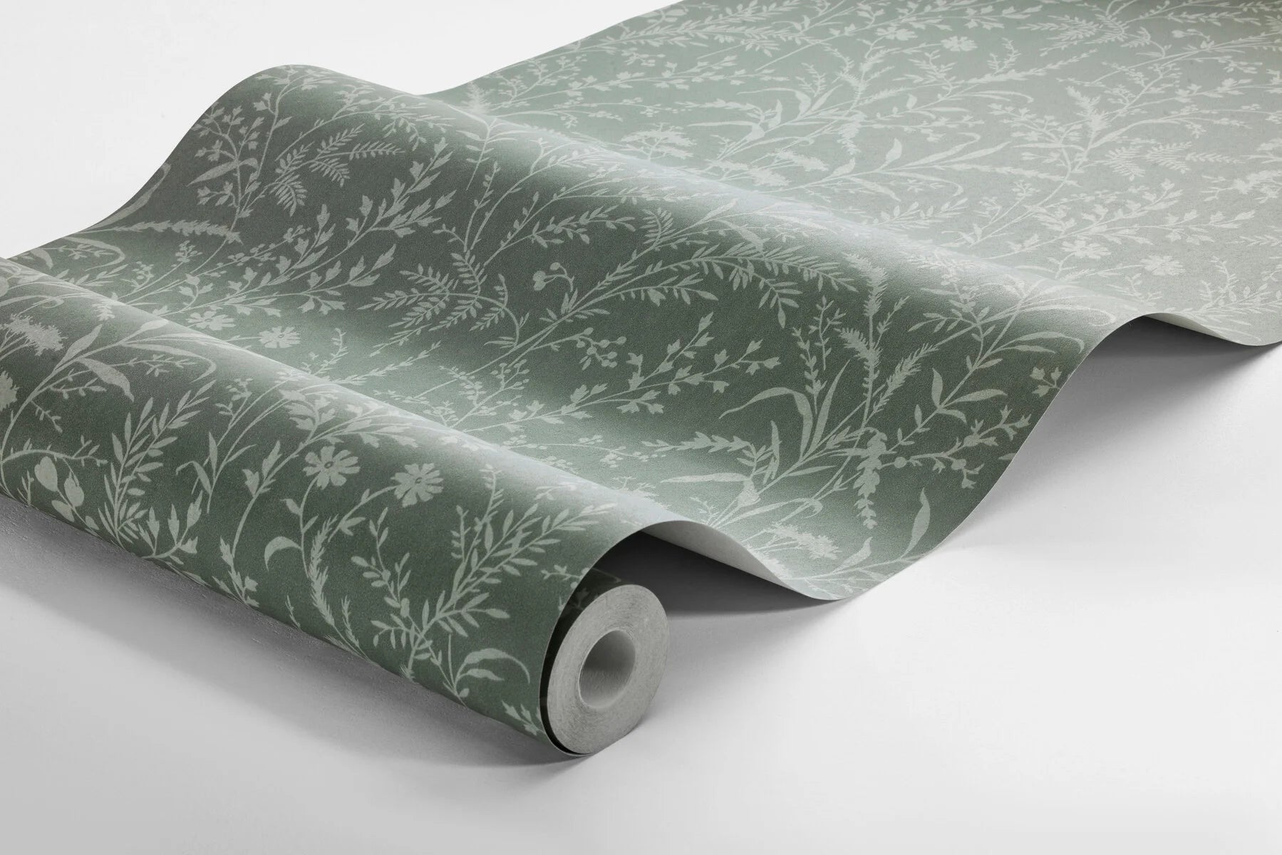 Colored in luscious dark green tones, our Florian wallpaper is the perfect mix of classic style, Scandinavian charm and modern expression.