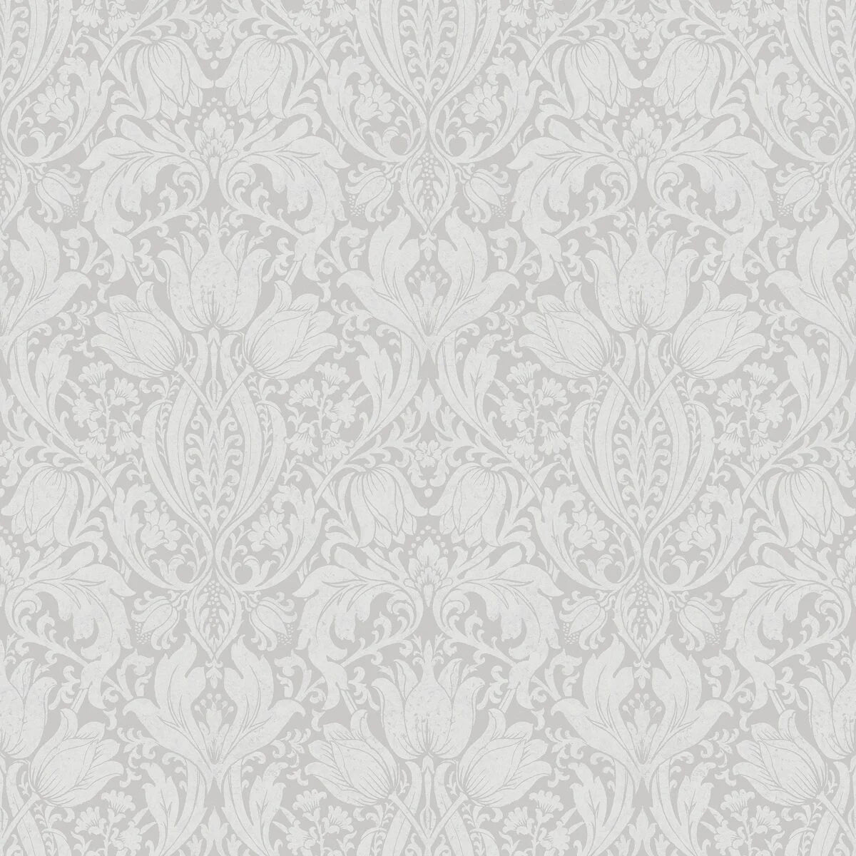 Transform your space with our Alba wallpaper in an on-trend palette of soft grey.
