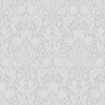 Transform your space with our Alba wallpaper in an on-trend palette of soft grey.